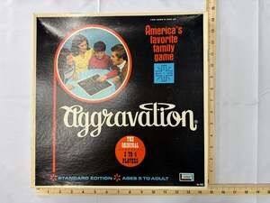 1970 vintage board game Aggravation Lakeside Industries 8320 *incomplete